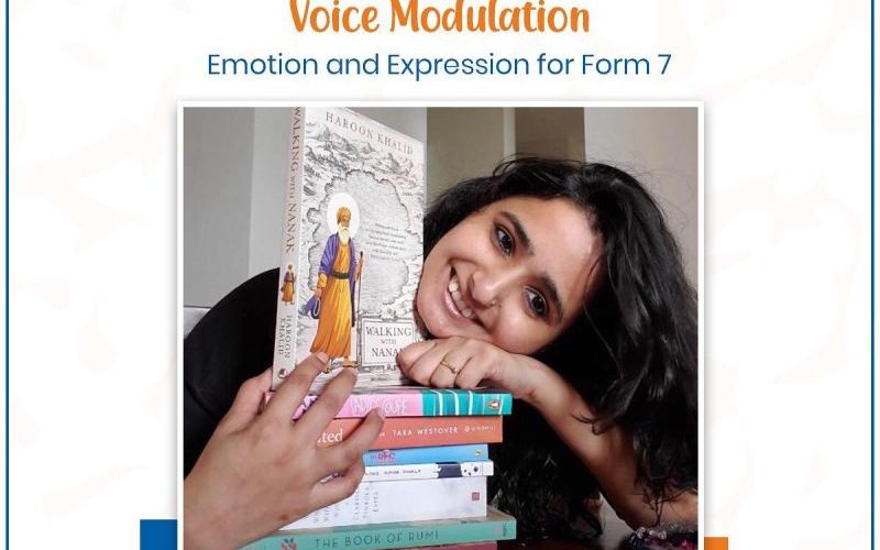 Voice Modulation Session on Emotion and Expression for Form 7 : Guest Speaker – Annu Anand