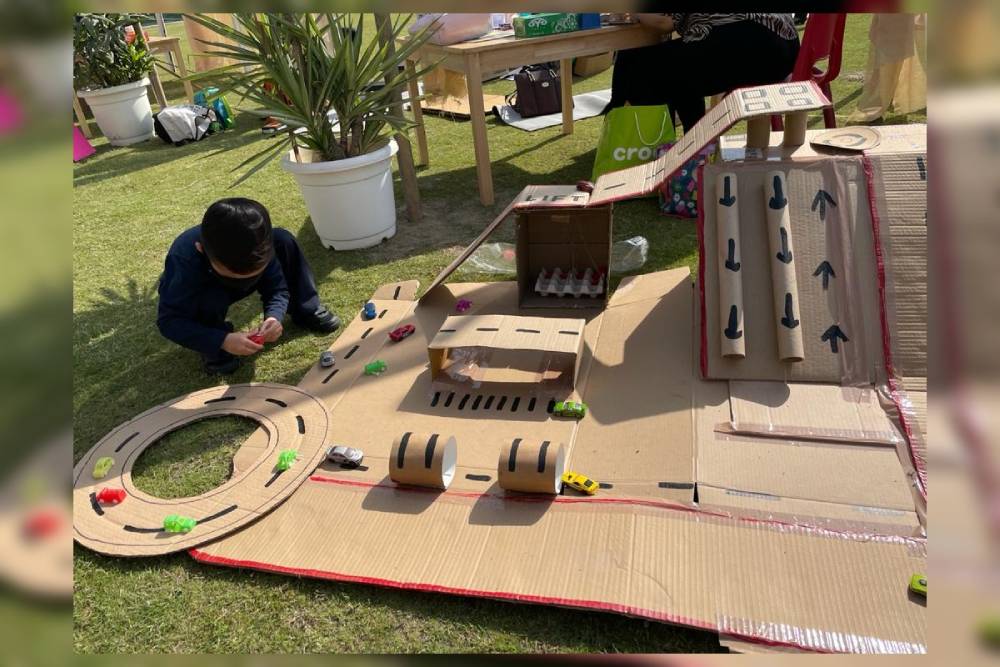 Cardboard Play Day