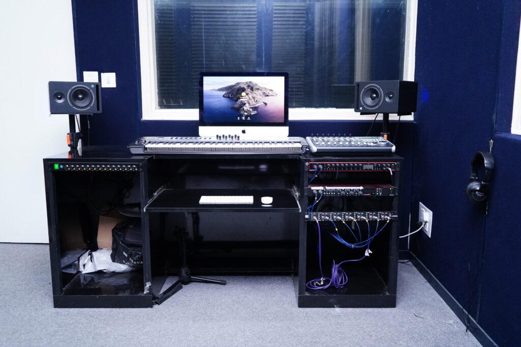 Production and recording technology at Prometheus School's recording studio.