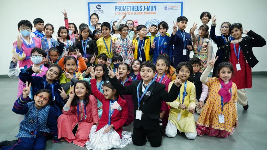 Prometheus Primary students participated in J-MUN to gain knowledge about diverse cultures and viewpoints worldwide