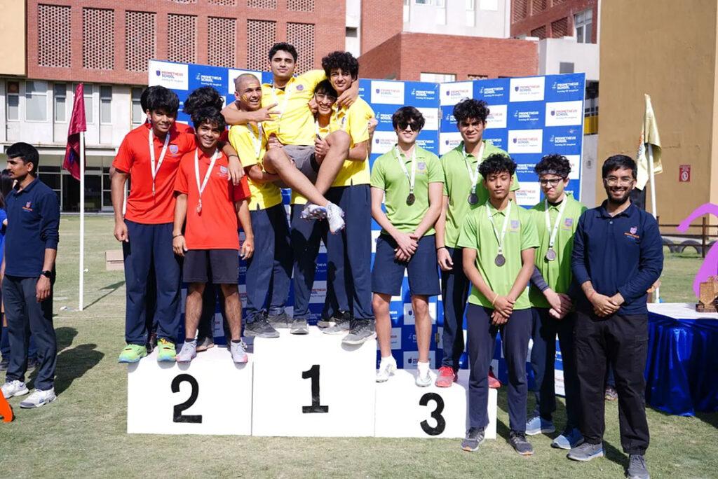 Prometheus School’s Sports Day was a sight to behold as students rejoiced in their house’s triumphs