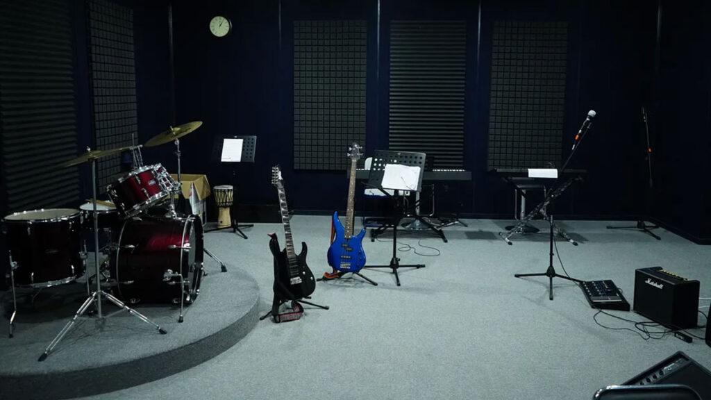 Recording studio at Prometheus School