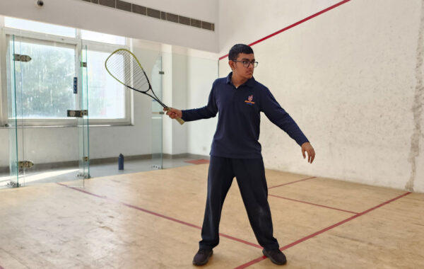 squash court Prometheus school