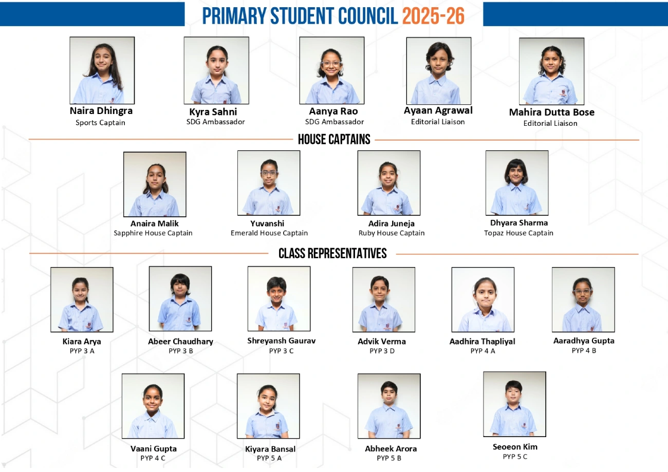 primary student council - 2025-26